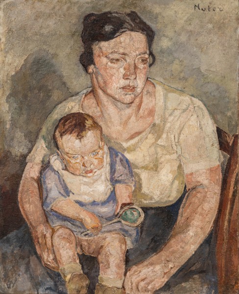 Portrait d'une mère et de son enfant